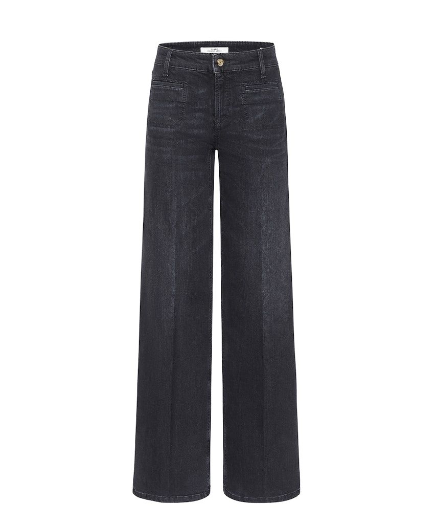 Upgrade je garderobe met de modieuze Cambio Dames Jeans in Antraciet Denim Nu beschikbaar